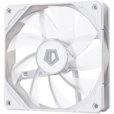 Вентилятор 120mm ID-Cooling TF-12025-PRO-SW (PWM, Low Noise, резиновые углы, 700-1800об/мин) White