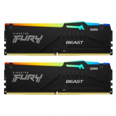 DDR5 32Gb KiTof2 PC-48000 6000MHz Kingston FURY Beast RGB (KF560C30BBAK2-32)