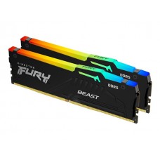 DDR5 32Gb KiTof2 PC-51200 6400MHz Kingston FURY Beast RGB (KF564C32BBAK2-32)