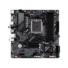 MB Gigabyte B650M D3HP AX Soc-AM5 (B650) PCI-Ex16 PCI-Ex1 2xM.2 RAID 0/1/10 2.5GbE LAN WI-FI 6E BT 5.3 4xDDR5 7600MHz+ HDMI+2xDP mATX RTL