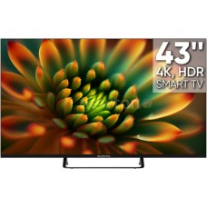 Жидкокристаллический телевизор, Topdevice 43` UHD VA Smart WildRed 1,5-8Gb Black. (TDTV43CS05UBK)