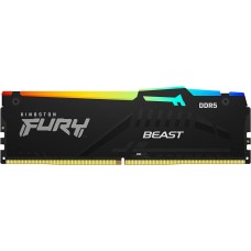 Оперативная память DDR-5 16GB (2x8GB) PC-48000 Kingston FURY Beast RGB KF560C30BBAK2-16