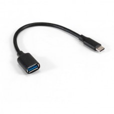 Кабель-переходник OTG USB 3.0 A - Type-C ExeGate EX-A-OTG-CMAF3 EX294778RUS, 0.2м