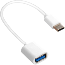Кабель-переходник OTG USB 2.0 A - Type-C ExeGate EX-A-OTG-CMAF2 EX294777RUS, 0.2м