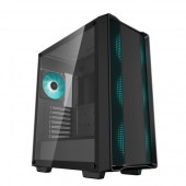 Корпус ATX Без БП Deepcool CC560 V2 (R-CC560-BKGAA4-G-2) (Tempered Glass,1xUSB3.0, 1xUSB-A 3.2 5Гбит/с, 4x120mm Blue Fan, HD Audio+Mic, 2x3.5", 2x2.5", VGA MAX 370mm, CPU MAX 163mm, пылевые фильтры) Black) Black
