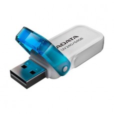 USB2.0 64Gb ADATA UV240 (AUV240-64G-RWH) USB 2.0 Type-A, пластик, раскладной корпус, белый