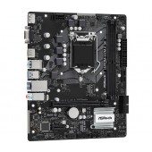 MB ASRock H410M-H/M.2 SE Soc-1200 (H370) PCI-Ex16 PCI-Ex1 M.2+M.2(Wi-Fi/BT) 1GbE LAN 2xDDR4 2933MHz DP+HDMI+VGA mATX (нет поддержки 11 поколения)