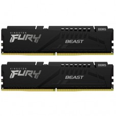 Оперативная память DDR-5 64GB (2x32GB) PC-44800 Kingston FURY Beast KF560C30BBK2-64