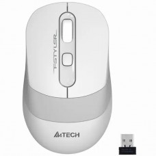 Мышь A4Tech Fstyler FB10CS Wireless, Gray-White, USB