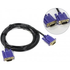 Кабель VGA-VGA, ExeGate EX-CC-PVGA-15M15M-1.8.0 EX138948RUS, 1,8m 2 фильтра