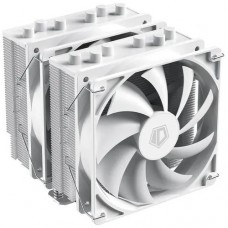 Кулер ID-Cooling SE-206-XT White (LGA 2066/2011/1700/1200/1150/1151/1155/1156/AM5/AM4 , 700-1800 об/мин, TDP 250W , 6 тепл.трубок , DUAL FAN 120mm, 4-pin PWM 8шт/кор) White
