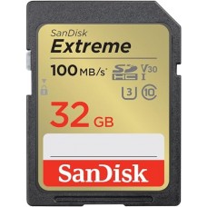 SanDisk Extreme <SDSDXVT-032G-GNCIN> SDHC Memory Card 32Gb UHS-I U3 Class10 V30
