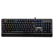 Клавиатура SVEN KB-G9700 Black <USB> 104КЛ, подсветка клавиш