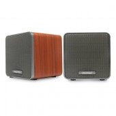 Колонки Smartbuy CUBES <SBA-4700> (2x3W, дерево, питание от USB)