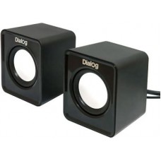 Колонки Dialog Colibri AC-02UP <Black> (2x3W, питание от USB)