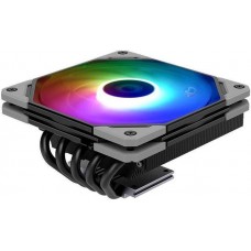 ID-Cooling <ID-CPU-IS-50X-V3> (4пин, 115x/1200/1700/AM4/AM5, 31.2дБ, 500-2000об/мин, Al+тепл.трубки)