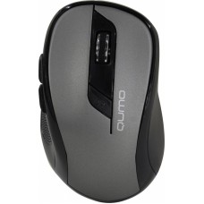 QUMO Wireless Optical Mouse <Office Line Gray M63> (RTL) USB 6btn+Roll <24360>