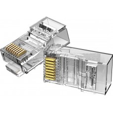 Vention <IDFR0-50> RJ-45 Коннектор экранированный Кат.6A (уп-ка50шт)