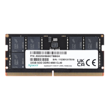 Оперативная память SO-DDR-5 32GB PC5-38400 Apacer AS32GHB48CTBBGH
