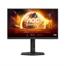 23.6" AOC 24G4X (игровой, 16:9, 1920x1080, IPS, 180 Гц, AMD FreeSync Premium Pro/NVIDIA G-Sync/VESA Adaptive-Sync, 2x2Вт, 2xHDMI+DP, 3.5 jack + USB, регулировка высоты, портретный режим, поворотный 30°, VESA100)