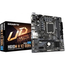 MB Gigabyte H610M H V2 Soc-1700 (H610) PCI-Ex16 PCI-Ex1 M.2 2xDDR5 5600MHz VGA+HDMI mATX RTL