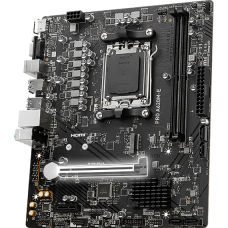 MB MSI PRO A620M-E Soc-AM5 (A620) PCI-Ex16 PCI-Ex1 M.2 RAID 0/1/10 1GbE LAN 2xDDR5 6800MHz+ HDMI+VGA mATX RTL