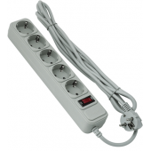 Сетевой фильтр ExeGate <SP-5-1.8G> EX221173RUS 1.8м (5 розеток) серый