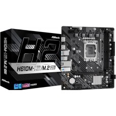 MB ASRock H610M-H2/M.2 Soc-1700 (H610) PCI-Ex16 PCI-Ex1 M.2 1GbE LAN 2xDDR5 5600MHz 2xHDMI mATX RTL