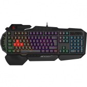 Клавиатура A4Tech Bloody B310N (игровая для ПК, мембранная, пластик, интерфейс подключения - USB-A, подсветка, цвет черный)