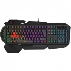 Клавиатура A4Tech Bloody B310N (игровая для ПК, мембранная, пластик, интерфейс подключения - USB-A, подсветка, цвет черный)