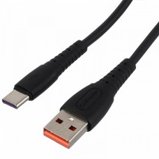 Кабель USB 2.0 Type C -> Type C, GOPOWER GP07T 00-00022800 2,4А 1м BLACK