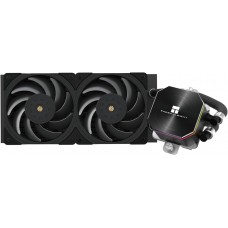 Система водяного охлаждения Thermalright Frozen Edge 240 Black (F-EDGE-240-BL) / (LGA115X/1200/1700/2011/2066/AM4/AM5) / 240mm / 2x120mm / Black