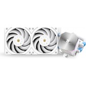Система водяного охлаждения Thermalright Frozen Edge 240 White (F-EDGE-240-WH) / (LGA115X/1200/1700/2011/2066/AM4/AM5) / 240mm / 2x120mm / White