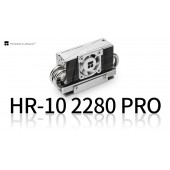 Радиатор для SSD M.2 2280 Thermalright HR-10 Pro (HR-10-2280-PRO), 90x24х44 мм, 2 тепловые трубки, 30 мм вентилятор, 3500-6500 об/мин, PWM