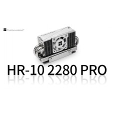 Радиатор для SSD M.2 2280 Thermalright HR-10 Pro (HR-10-2280-PRO), 90x24х44 мм, 2 тепловые трубки, 30 мм вентилятор, 3500-6500 об/мин, PWM