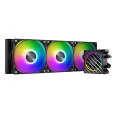 Система водяного охлаждения ID-Cooling DASHFLOW 360 XT PRO BLACK (LGA2066/2011/1851/1700/1200/115X, AMD AM5/AM4) /ARGB подсветка/ /TRIPLE FAN 120mm/ RET