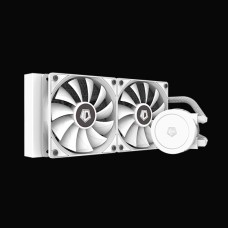 Система водяного охлаждения ID-Cooling DX240 MAX WHITE LGA1851/1700/1200/115X, AMD AM5/AM4 (TDP 300W, ARGB FAN and PUMP, PWM, DOUBLE FAN 120mm) RET