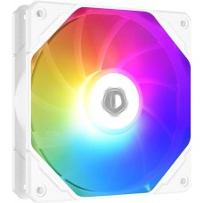 Вентилятор 120mm ID-Cooling TF-12025-PRO-ARGB REVERSE WHITE (PWM, Low Noise, резиновые углы, ARGB подсветка, 700-1800об/мин)