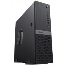 Корпус MicroATX Sohoo S511 400W (Vicsone VP-400) (Стенка с перфорацией для вентиляции, 2xUSB2.0, HD Audio+Mic, 1х5.25 1x3.5", 1x2.5", CPU MAX 80mm) (аналог Powerman EL510 (EL-510BK),EL501 (EL-501BK), Chieftec CS-12B-300) Black