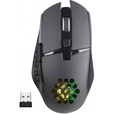 Мышь беспроводная Defender Glory GM-514 (черный) (52514) (полноразмерная игровая мышь для ПК, беспроводная радио, сенсор оптический 3200 dpi, 7 кнопок, колесо с нажатием)