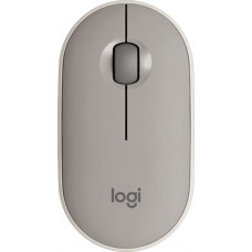 Мышь Logitech M350 Pebble (песочный) [910-006653]