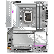 MB Gigabyte Z890 A ELITE WF7 ICE Soc-1851 (Z890) 3xPCI-Ex16 4xM.2 2.5GbE LAN WiFi 7 BT 5.4 3xARGB+RGB RAID 0/1/5/10 4xDDR5 9200MHz+ Type-C+DP+HDMI(Front) ATX White RTL