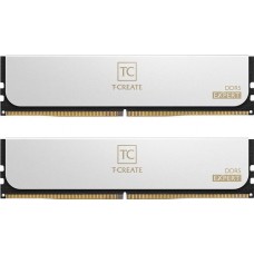 DDR5 32Gb KiTof2 PC-51200 6400MHz Team T-Create Expert (CTCWD532G6400HC40BDC01) CL40-40-40-84 White