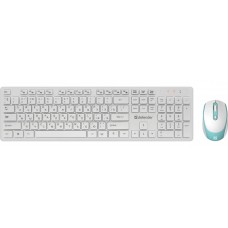 Комплект БЕСПРОВОДНОЙ Клавиатура + мышь Defender Auckland C-987 (офисный набор, для ПК, клавиатура + мышь) (45987)