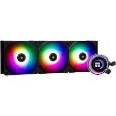 Система водяного охлаждения Thermalright Frozen Notte 360 ARGB V2 Black (F-NOTTE-360-BL-ARGB-V2) / (LGA115X/1200/1700/2011/2066/FM1/FM2/FM2+/AM2/AM2+/AM3/AM3+/AM4/AM5) / 360mm / 3x120mm ARGB / Black
