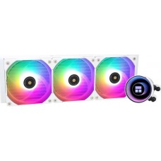 Система водяного охлаждения Thermalright Frozen Notte 360 ARGB V2 White (F-NOTTE-360-WH-ARGB-V2) / (LGA115X/1200/1700/2011/2066/FM1/FM2/FM2+/AM2/AM2+/AM3/AM3+/AM4/AM5) / 360mm / 3x120mm ARGB / White