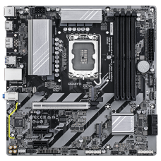 MB Gigabyte B860M D3HP Soc-1851 (B860) PCI-Ex16 PCI-Ex1 2xM.2 1GbE LAN 2xARGB+RGB RAID 0/1/5/10 4xDDR5 9066MHz+ DP+HDMI mATX RTL