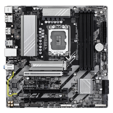 MB Gigabyte B860M DS3H Soc-1851 (B860) 3xPCI-Ex16 2xM.2 2.5GbE LAN 3xARGB+RGB RAID 0/1/5/10 4xDDR5 9066MHz+ 2xDP+HDMI mATX RTL