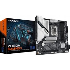 MB Gigabyte Z890M GAMING X Soc-1851 (Z890) 2xPCI-Ex16 3xM.2 2.5GbE LAN 2xARGB+RGB RAID 0/1/5/10 4xDDR5 9066MHz+ HDMI+2xDP mATX RTL