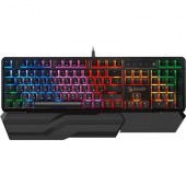 Клавиатура A4Tech Bloody B975P (игровая для ПК, механическая, Light Strike Libra Orange, ход линейный/тактильный, пластик, интерфейс подключения - USB-A, подсветка, кириллица: да, цвет черный/красный )